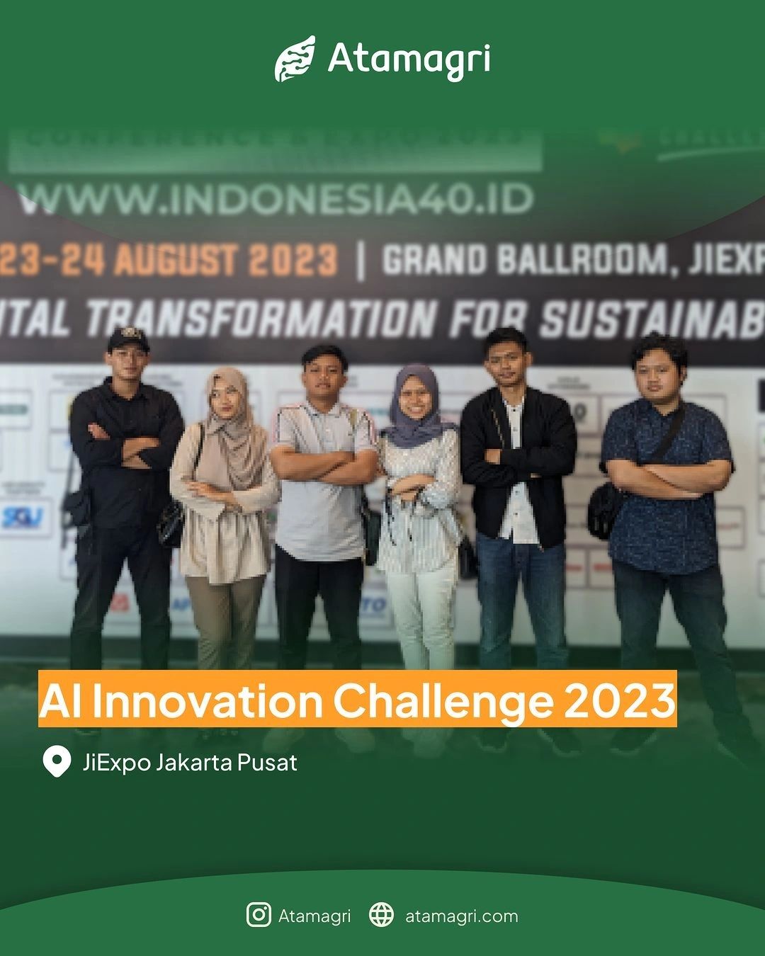 Atamagri dengan bangga terpilih sebagai salah satu dari 9 Grand Finalis di Indonesia AI Innovation Challenge 2023! 