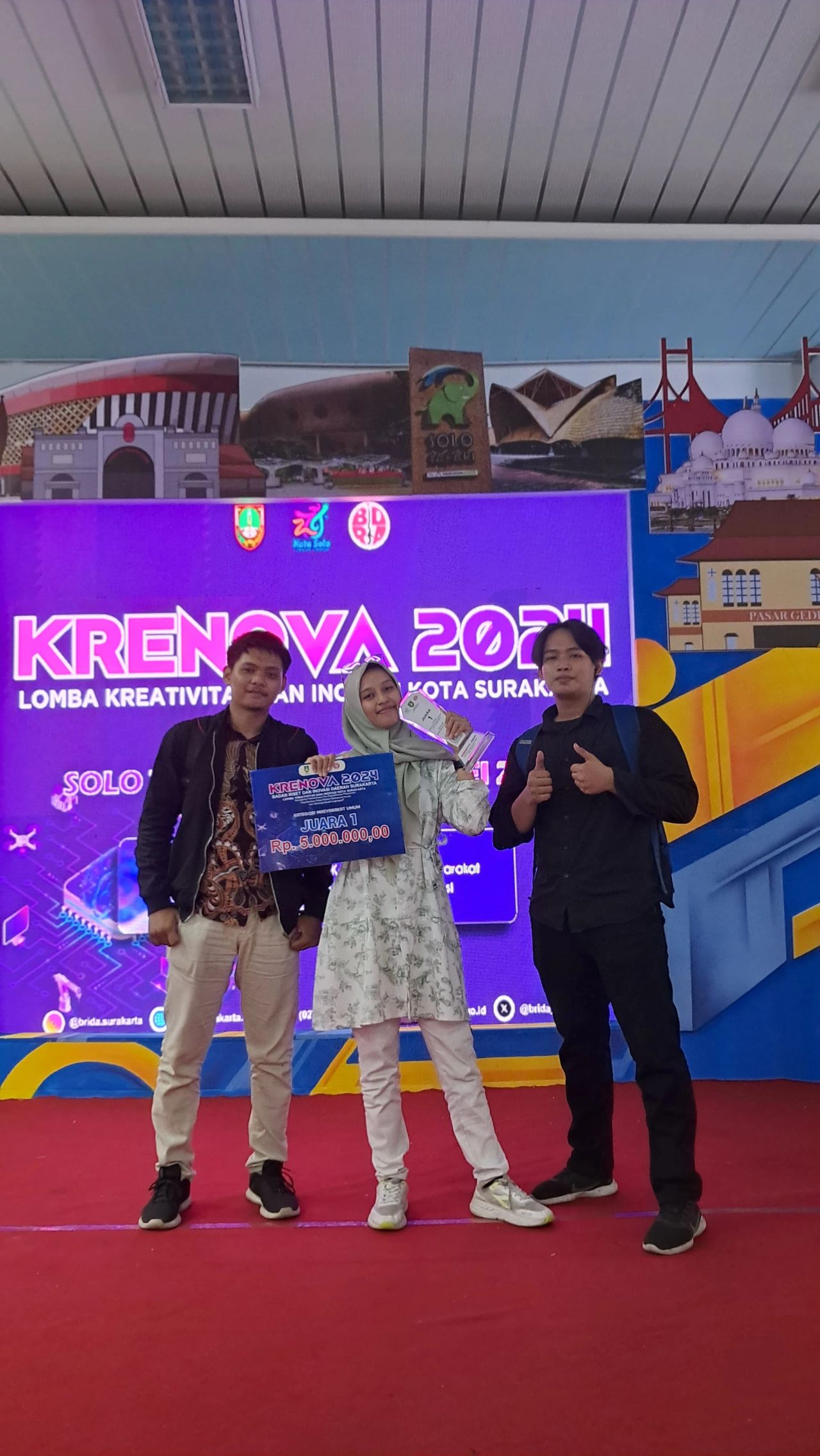 Atamagri Juara 1 dalam Lomba Kreativitas dan Inovasi (KRENOVA) 2024 